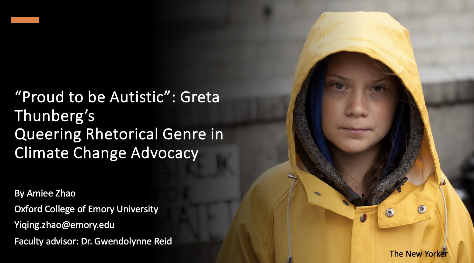 “Proud to be Autistic”: Greta Thunberg’s Queering Rhetorical Genre in Climate Advocacy