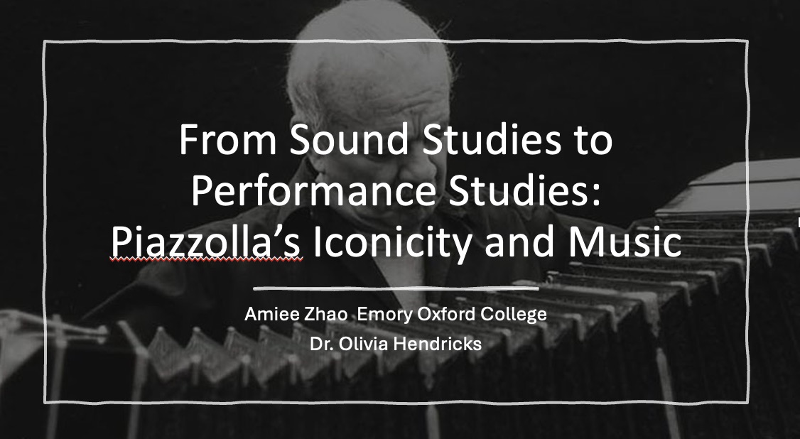 From Sound Studies to Performance Studies:Piazzolla’s Iconicity and Music